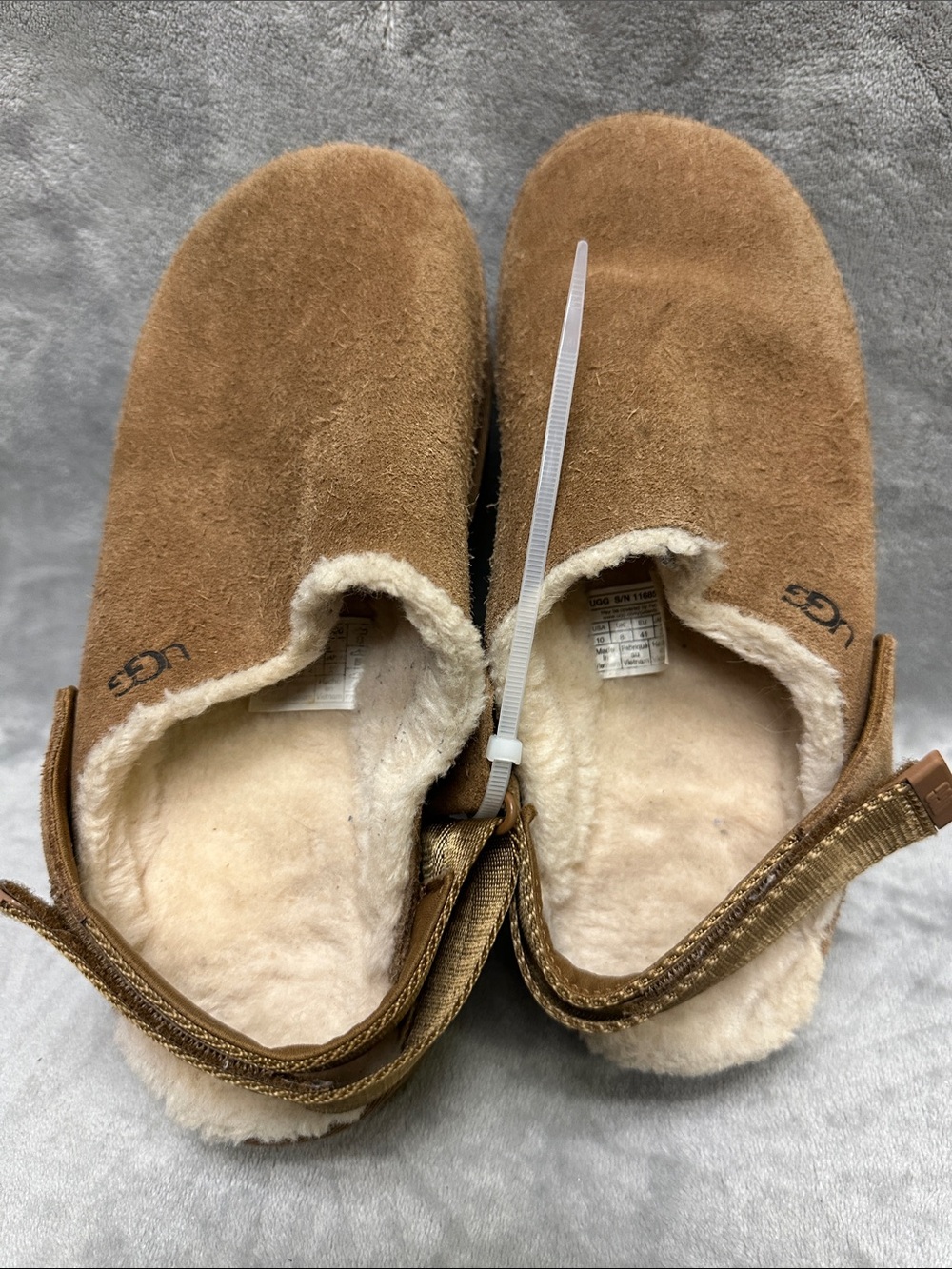 Ugg Goldenstar Chestnut Insulated Clogs Size 10 - Picture 3 of 6